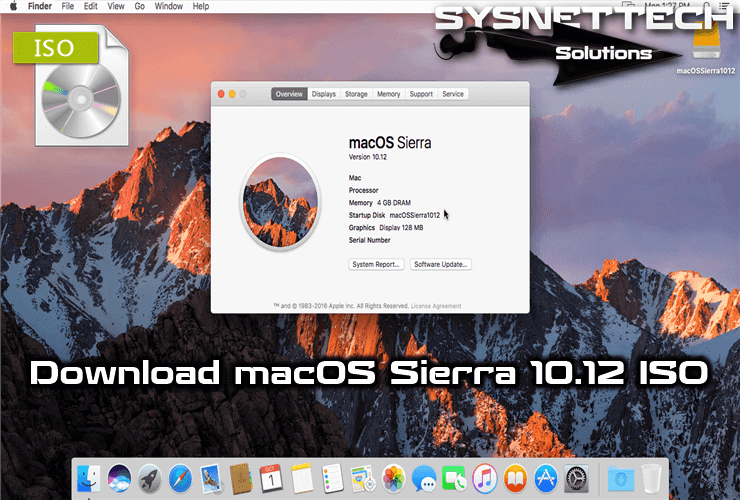 Download Mac Os Sierra Iso For Virtualbox